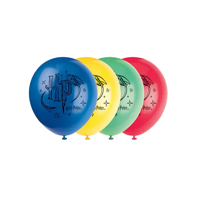 Harry Potter Latex Balloons (x8) Kids Party