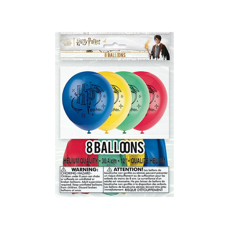 Harry Potter Latex Balloons (x8)