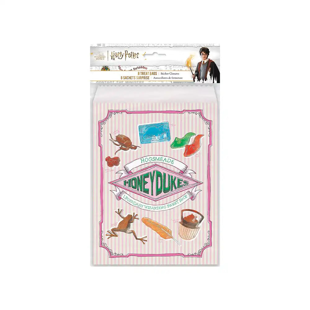 Harry Potter Paper Treat Bags (x8) Kids Party