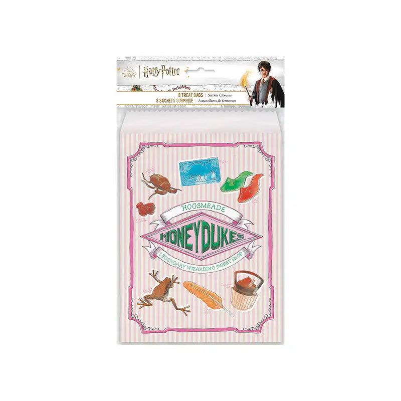Harry Potter Paper Treat Bags (x8) Kids Party
