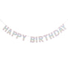 Pastel Rainbow Happy Birthday Eco Banner General Party