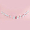 Pastel Rainbow Happy Birthday Eco Banner General Party