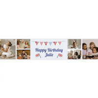 Personalised Great British Party Table Runner Personalised Runner