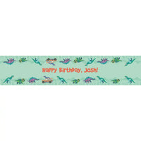 Personalised Dino Explorer Table Runner Personalised Runner