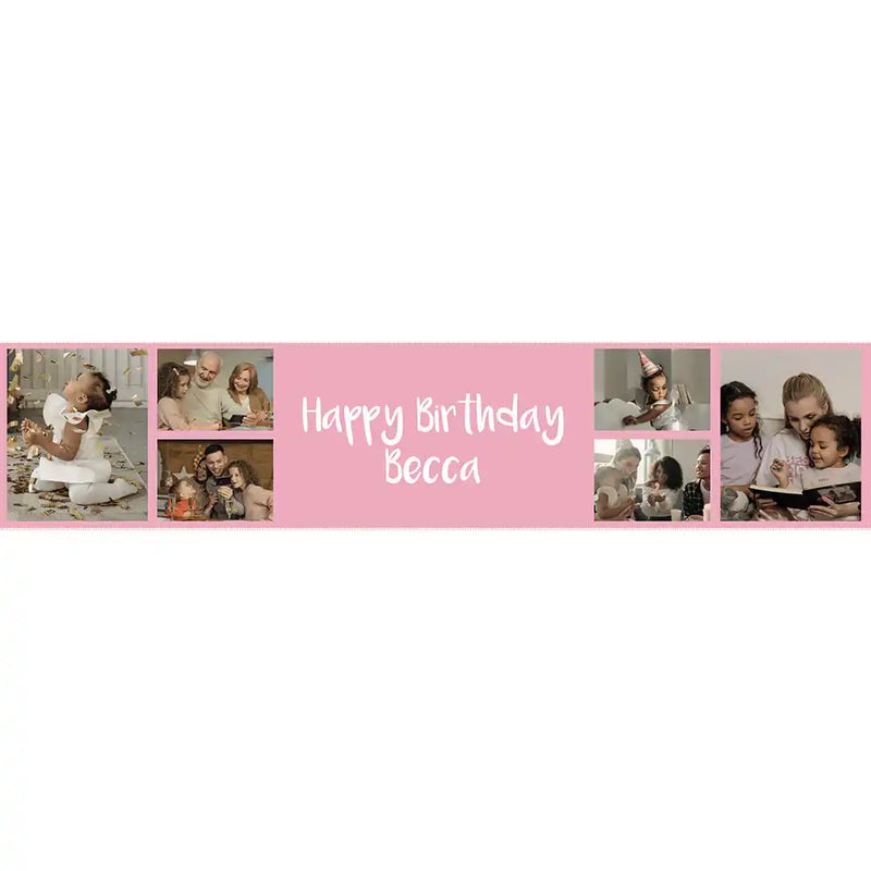 Create Your Own Table Runner - Solid Colours Personalised Runner