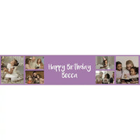 Create Your Own Table Runner - Solid Colours Personalised Runner