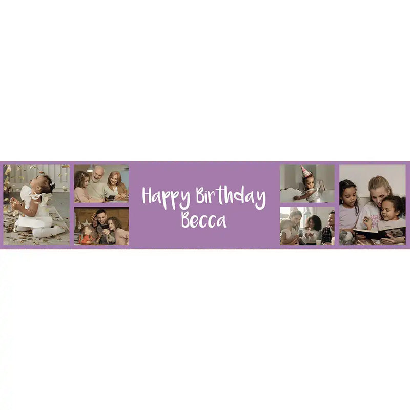 Create Your Own Table Runner - Solid Colours Personalised Runner