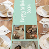 Create Your Own Table Runner - Solid Colours Personalised Runner