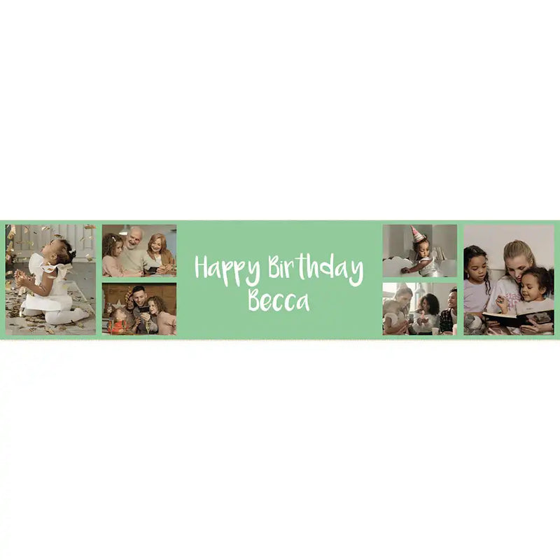 Create Your Own Table Runner - Solid Colours Personalised Runner