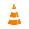On the Road Cone Hats (x8) Kids Party