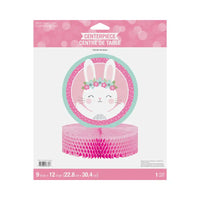 Little Bunny Paper Centrepiece 1st Birthday