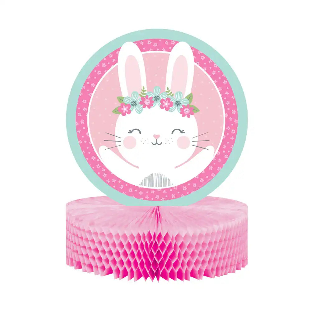 Little Bunny Paper Centrepiece 1st Birthday
