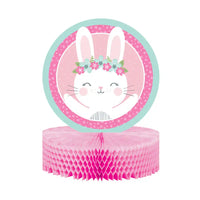 Little Bunny Paper Centrepiece 1st Birthday