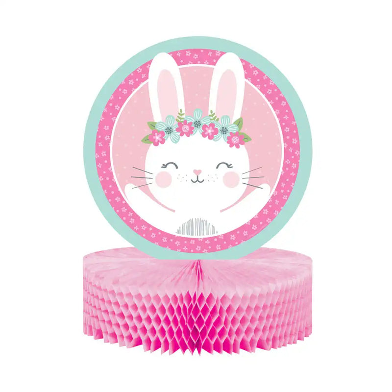 Little Bunny Paper Centrepiece 1st Birthday