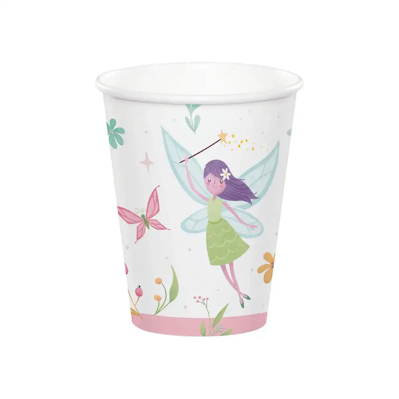 Fairy Forest - Paper Party Cups (x8) Kids Party
