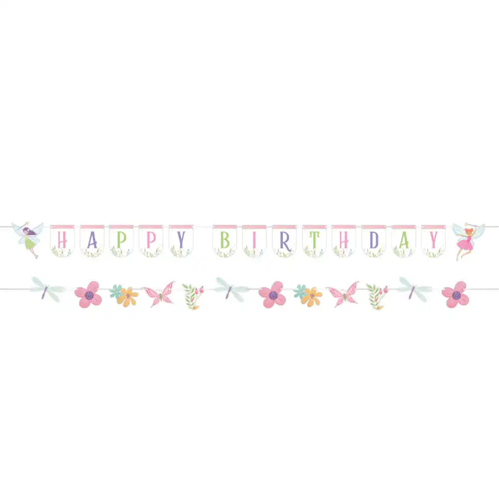 Fairy Forest - Ribbon Banners (x2) Fairy