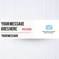Street Sign Personalised Party Banner Personalised Banner