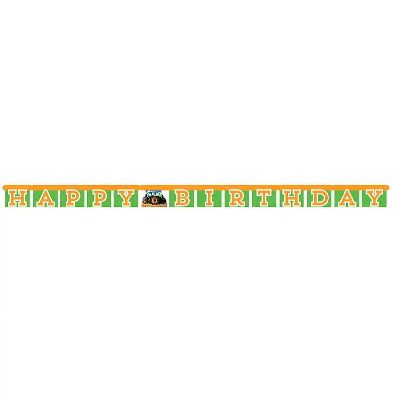 Tractor Time - Jointed Banner (1.7m) Kids Party