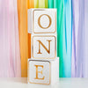 Jumbo 'One' Blocks 1st Birthday
