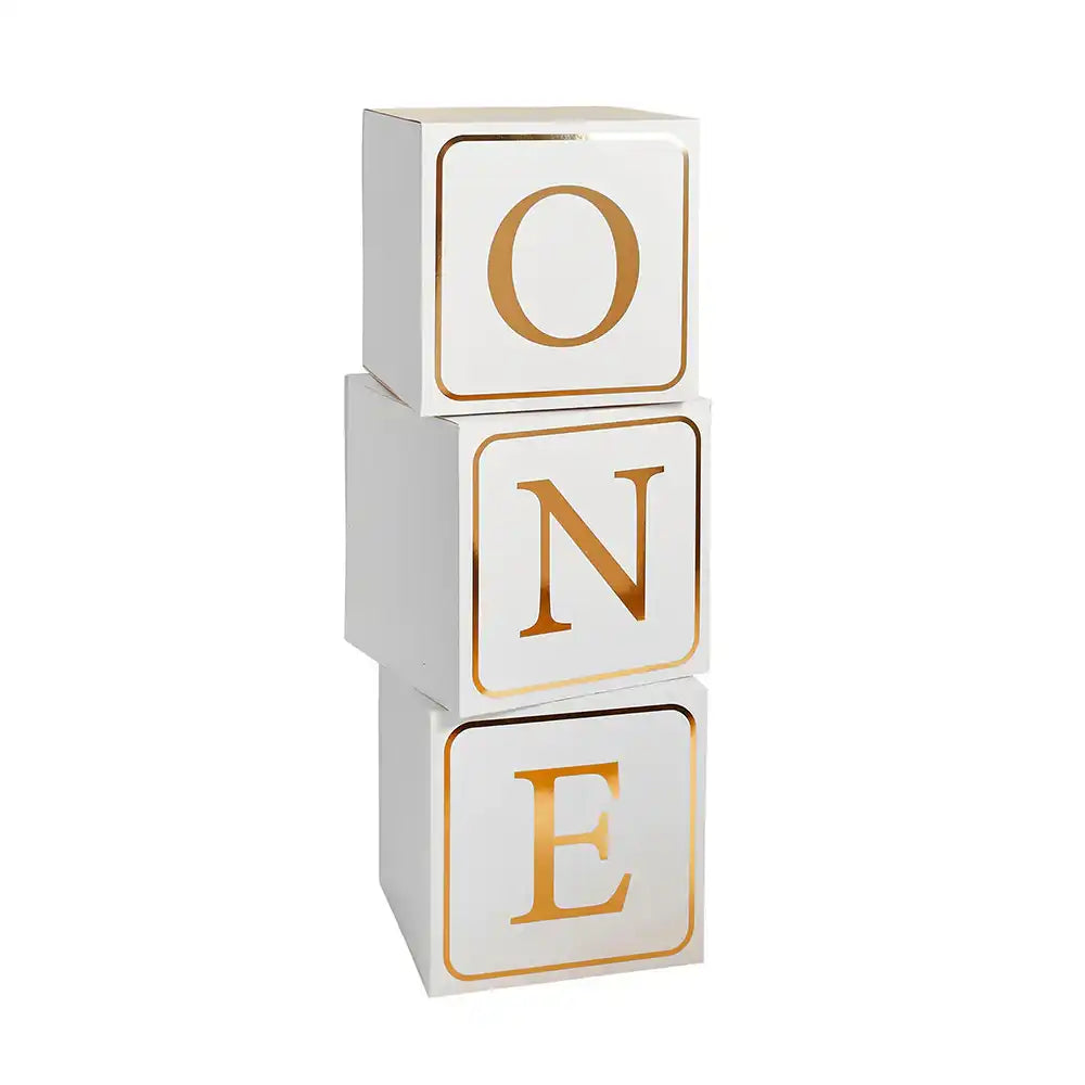 Jumbo 'One' Blocks 1st Birthday