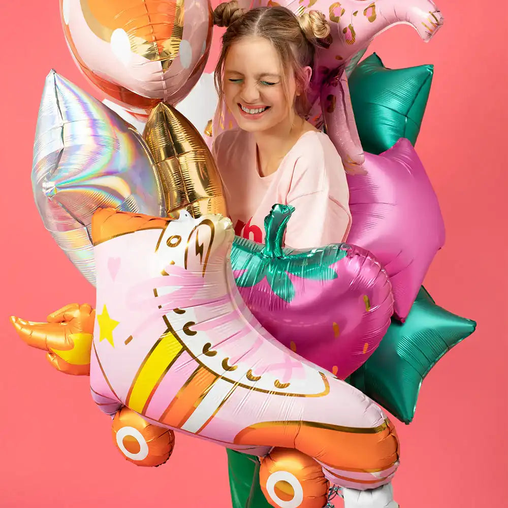 Roller Skate Foil Balloon Kids Party
