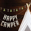 Adventure Happy Camper Banner Kids Party