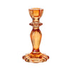 Orange Glass Candle Holder General Party