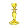 Yellow Glass Candle Holder General Party