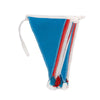 Red, White and Blue Fabric Bunting (3m) Jubilee Party