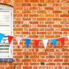Red, White and Blue Fabric Bunting (3m) Jubilee Party