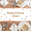 Assorted Metallics Personalised Table Runner Personalised Runner