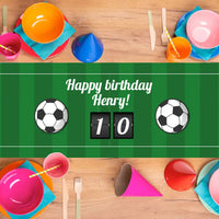 Football Personalised Table Runner Personalised Runner