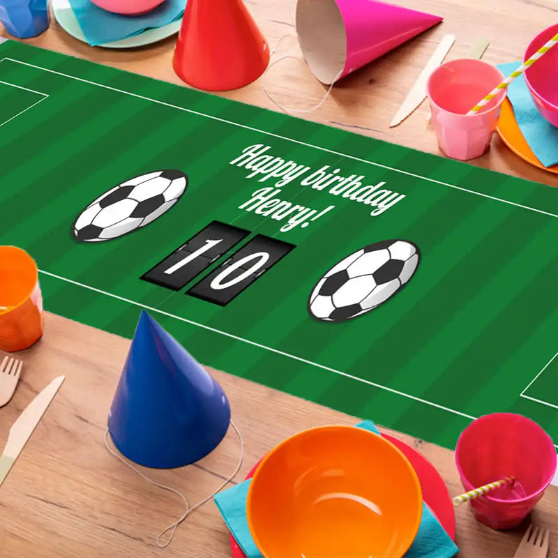Football Personalised Table Runner Personalised Runner