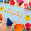 Roller Disco Personalised Table Runner Personalised Runner