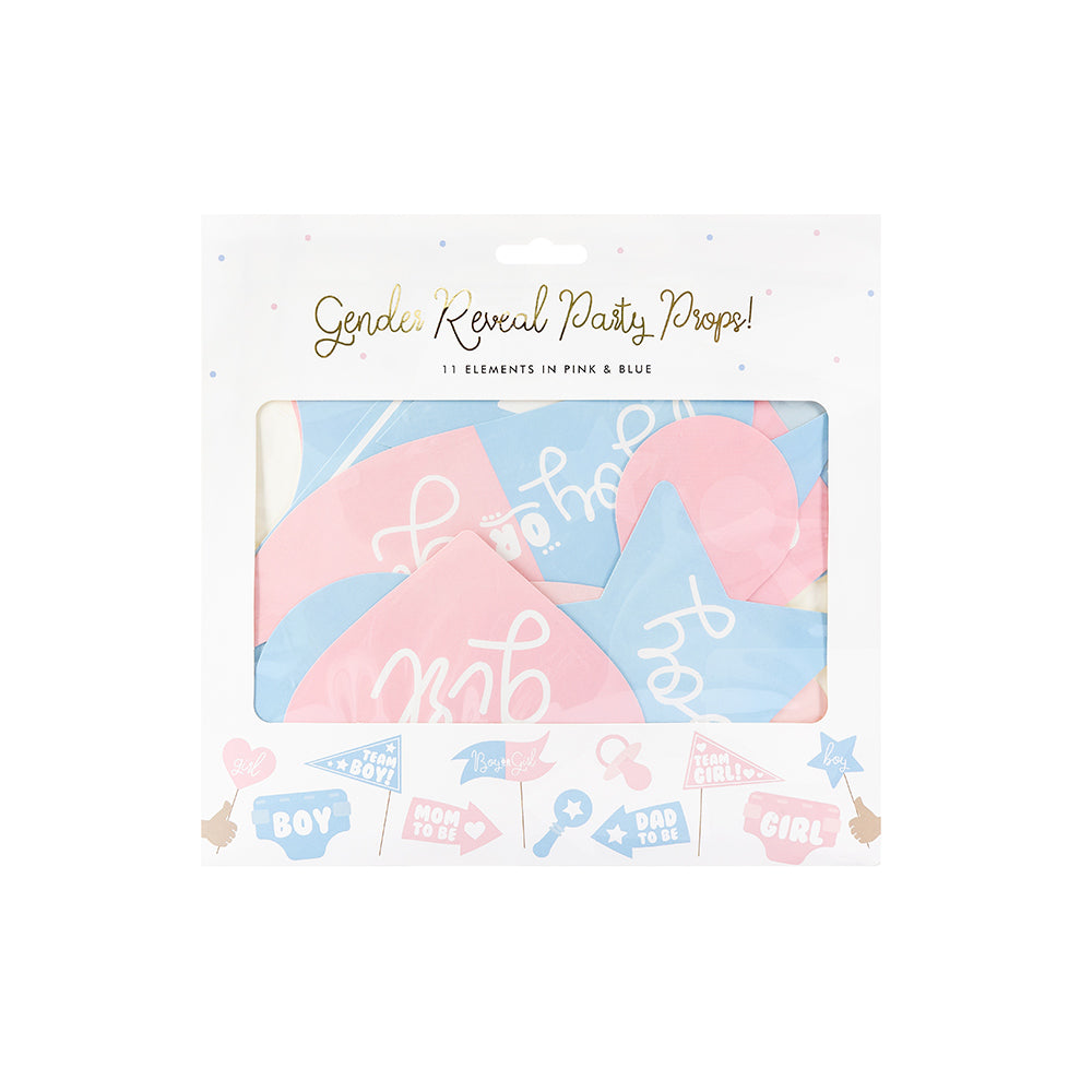 Gender Reveal Party Photo Props Gender Reveal