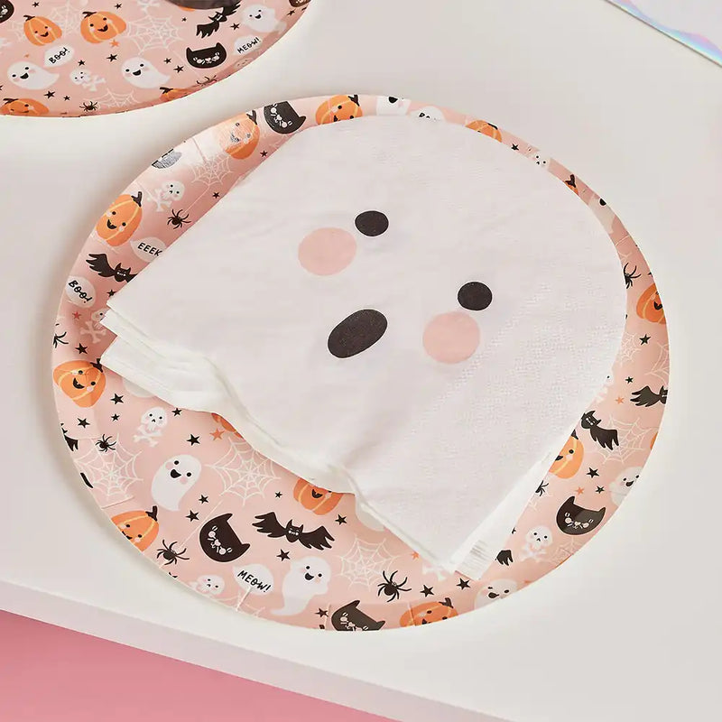 Halloween Character Paper Plates (x10) Halloween 2023