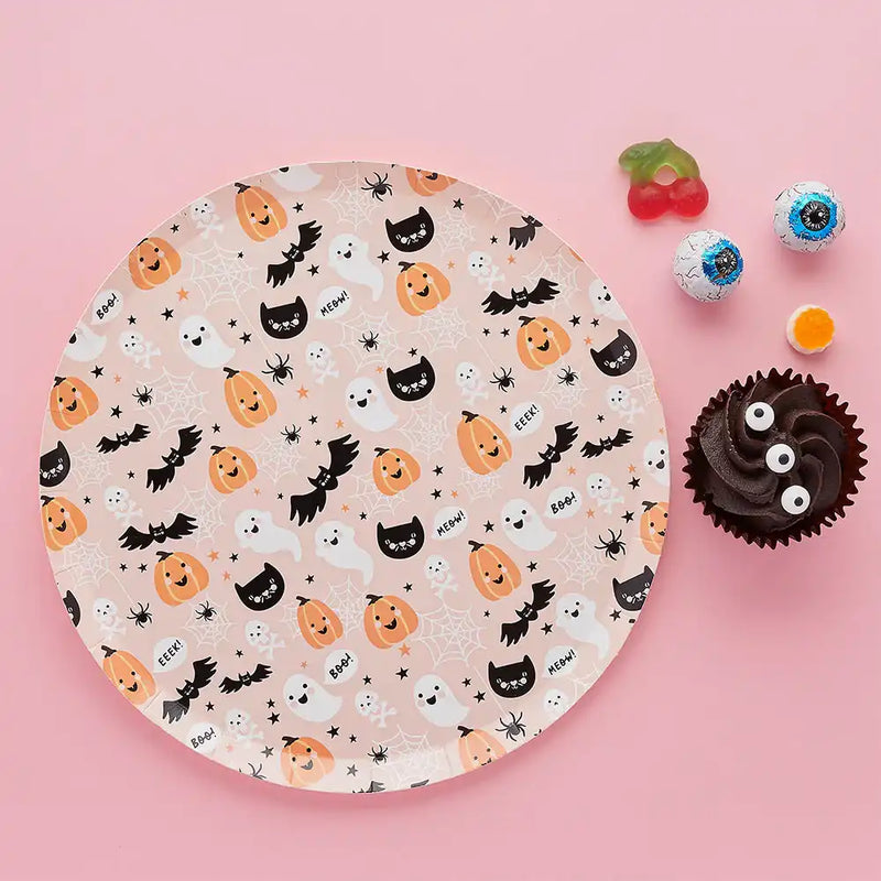 Halloween Character Paper Plates (x10) Halloween 2023