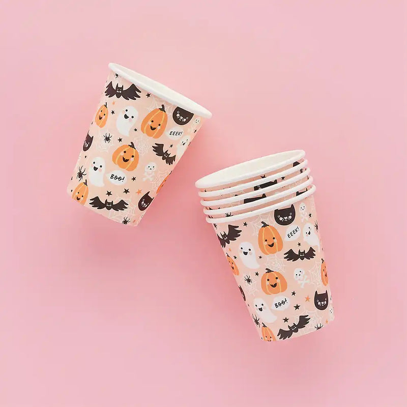 Halloween Character Paper Cups (x10) Halloween 2023