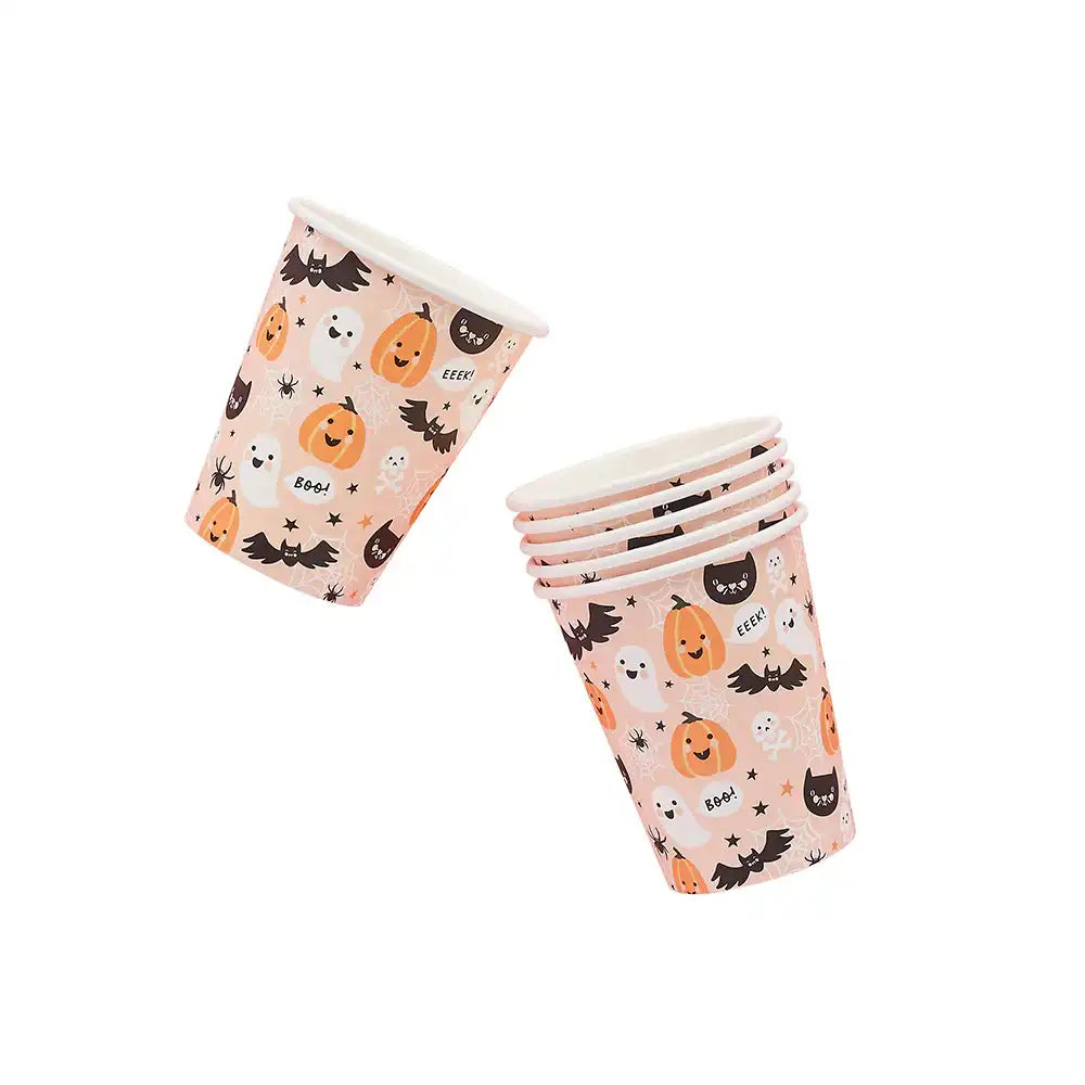 Halloween Character Paper Cups (x10) Halloween 2023