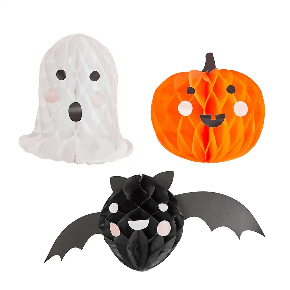 Halloween Character Honeycombs (x3) Halloween 2024