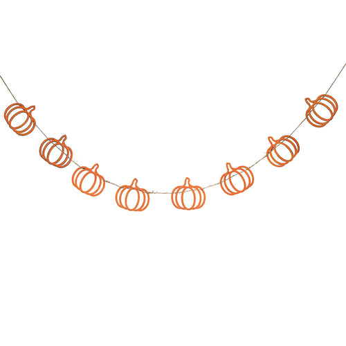 Cut Out Wooden Pumpkin Bunting (2m)