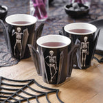 Fold Out Coffin Paper Cups (x8)