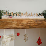 Festive Scene Wooden Advent Calendar