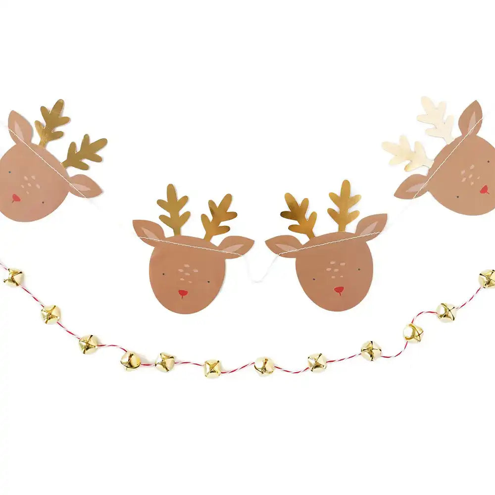 Rudolph Reindeer & Balls Banner Set Christmas 2024