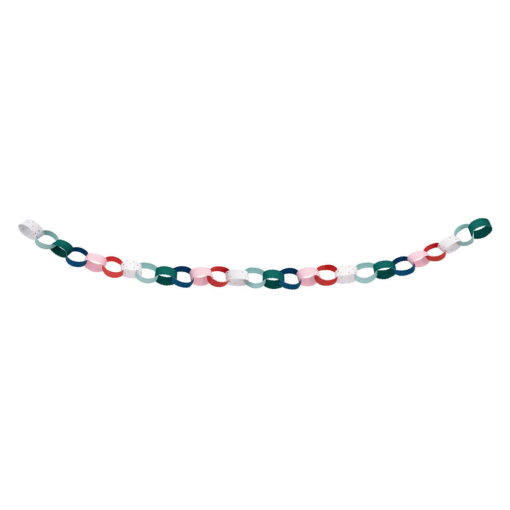 Christmas Scalloped Paper Chains Christmas