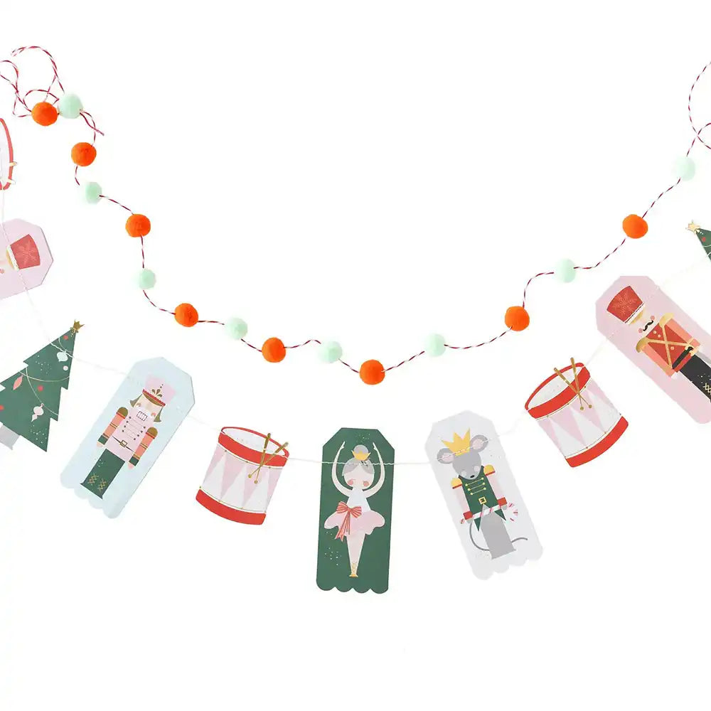 Nutcracker Icons Garland Christmas 2024