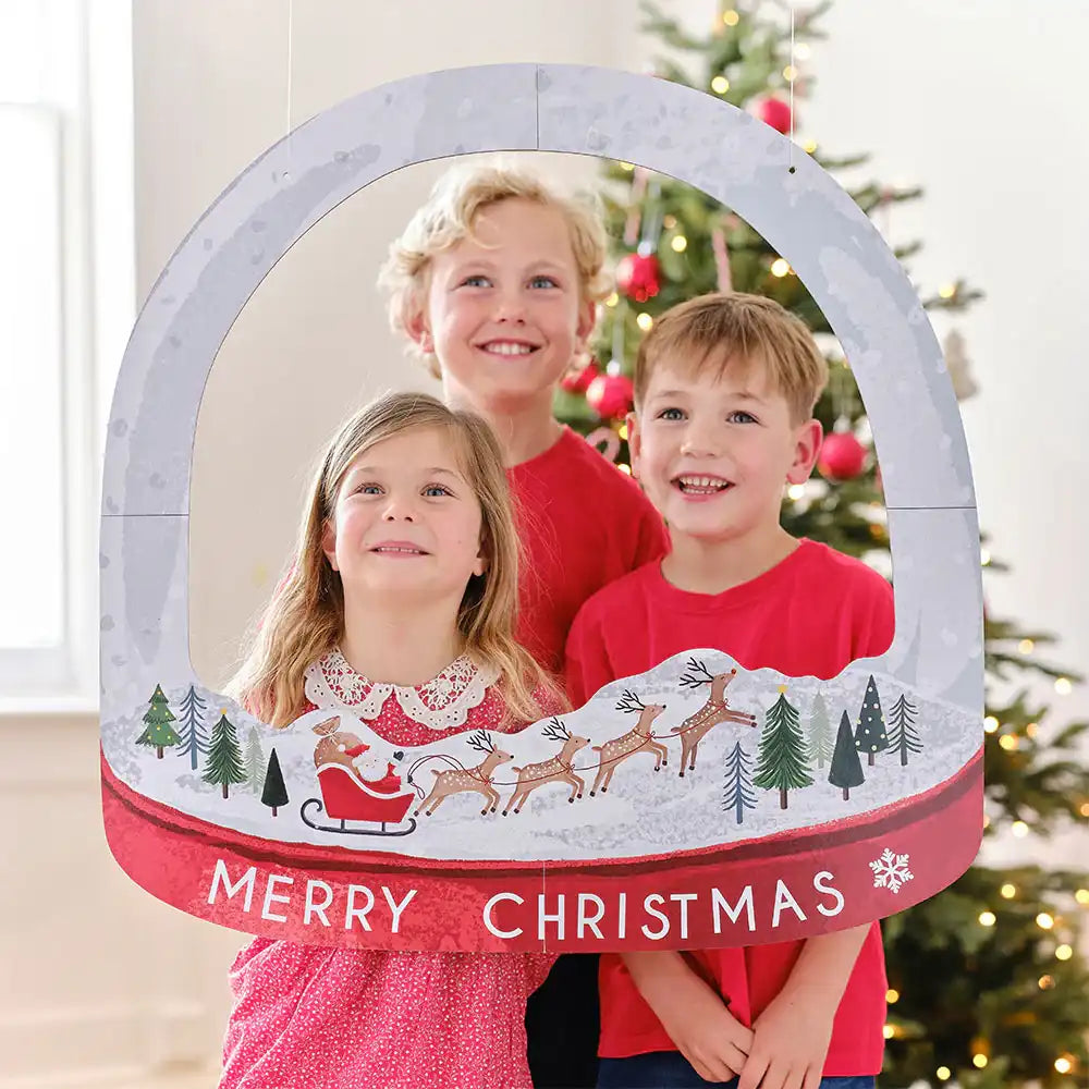 Customisable Snow Globe Photo Frame Christmas 2024
