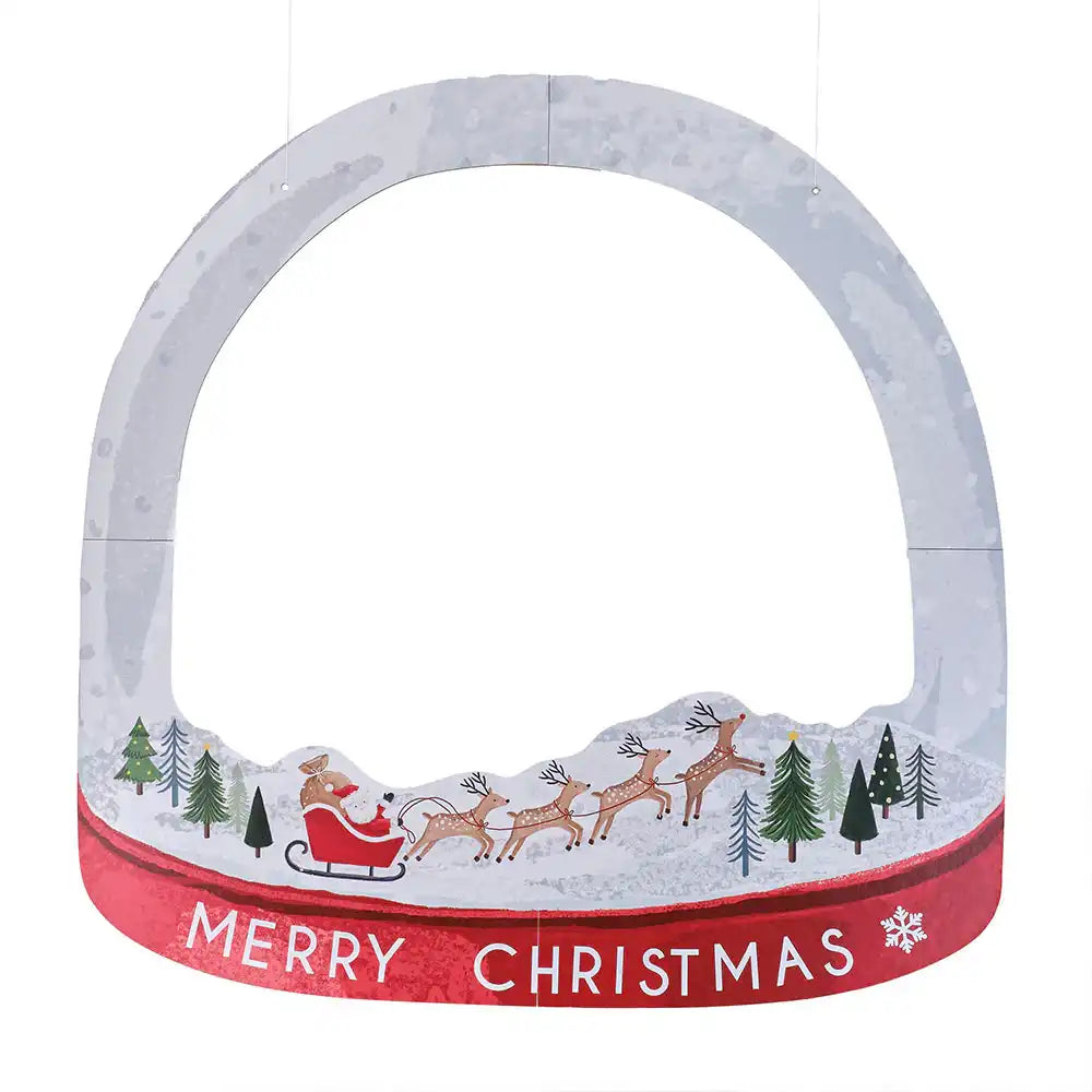 Customisable Snow Globe Photo Frame Christmas 2024