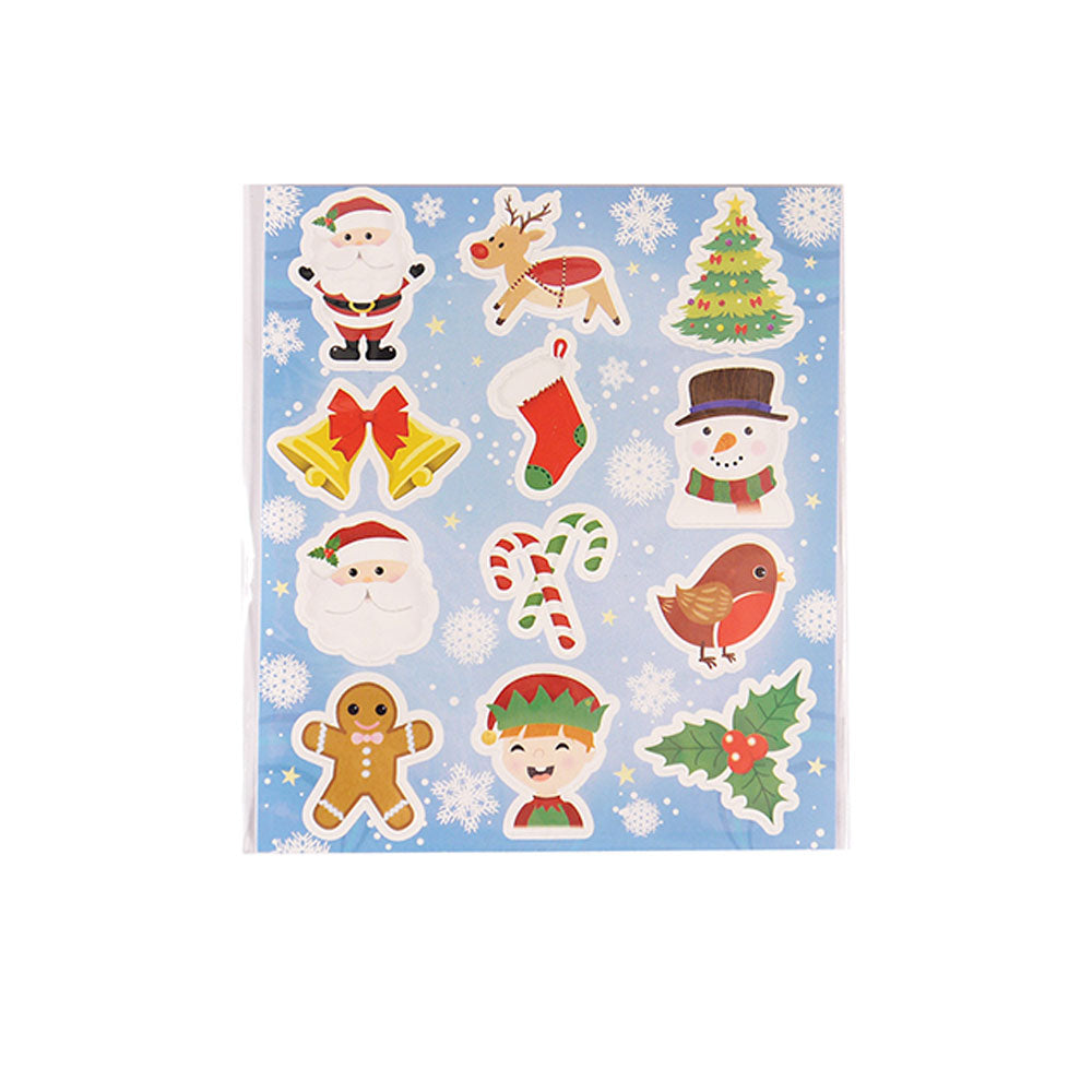 Christmas Sticker Sheets (x12) Christmas 2024