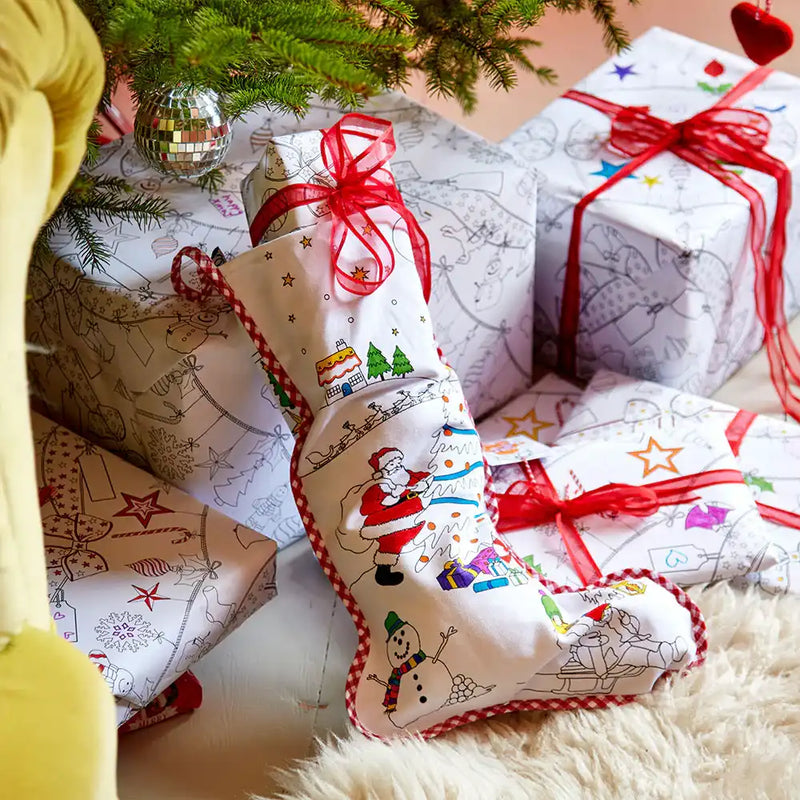 Colour in Christmas Stocking Christmas 2024